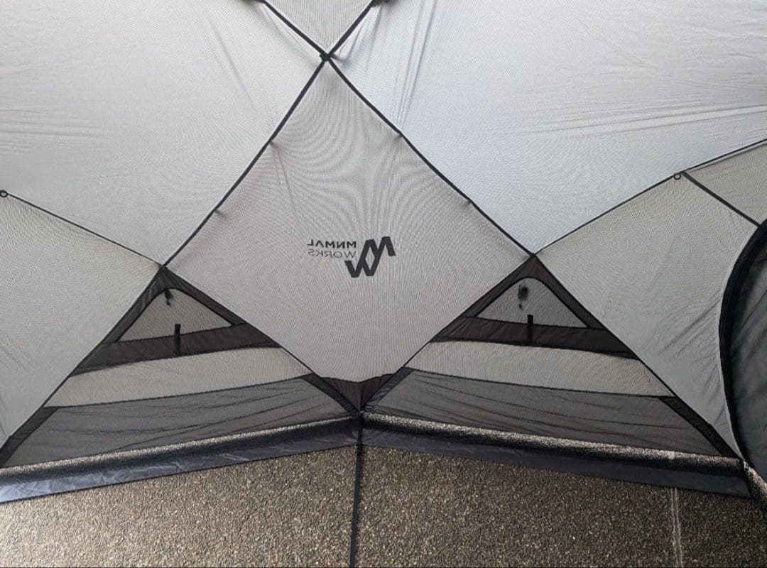 シェルターG チャコール スカート付き TPU・メッシュセット ミニマルワークス