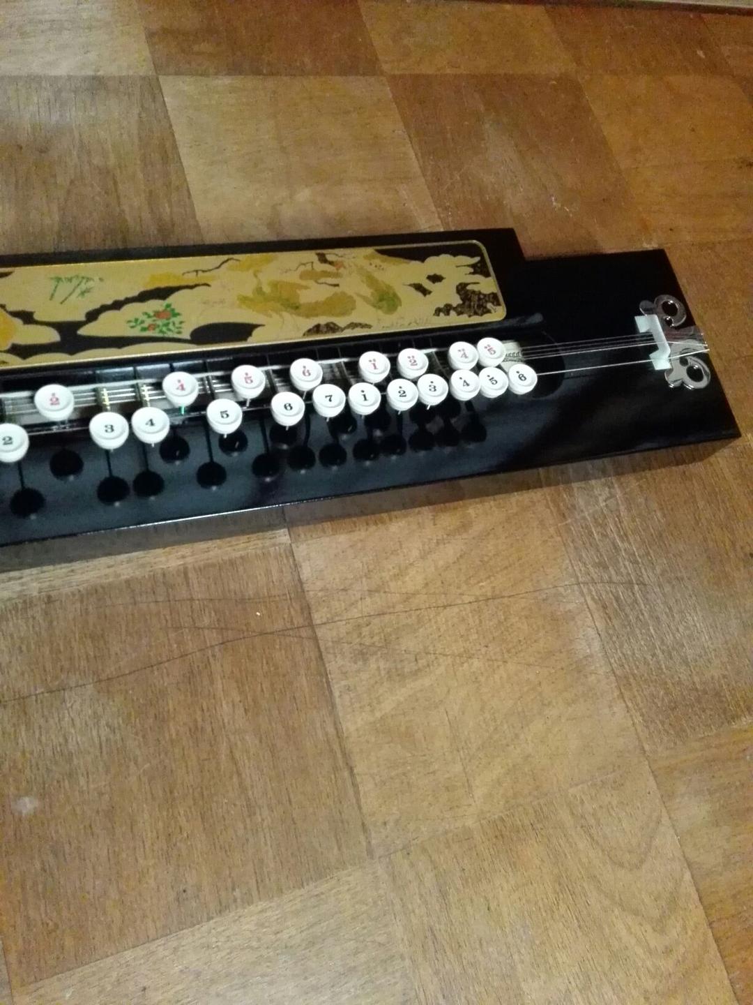 大正琴(Ｎａｒ ｄａｎ ＨＡＲＰ)ナルダン未使用