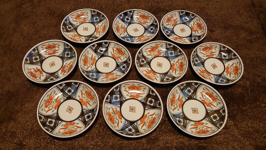 古伊万里　伊万里　豆皿　菓子皿　蔵出し　１０客