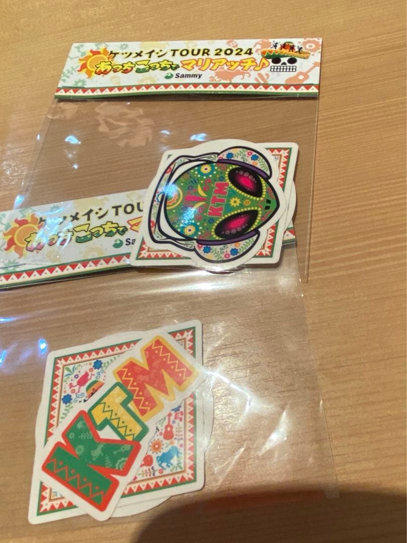 ケツメイシ　サミガチャ　パーカー、サンダル、トランプ、ステッカー