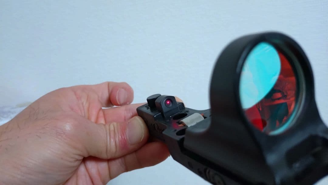 シーモアサイト実物 訳あり　C-MORE 　SIGHTS フリダムアートネジ付