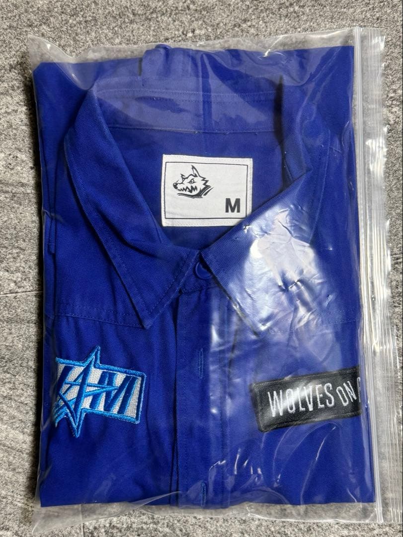 MAN WITH A MISSION 2024福袋 戦闘服 7分袖 M（ブルー）