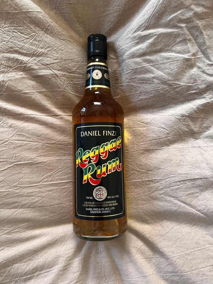レゲエラム 750ml DANIEL FINZI Reggae Rum 40%