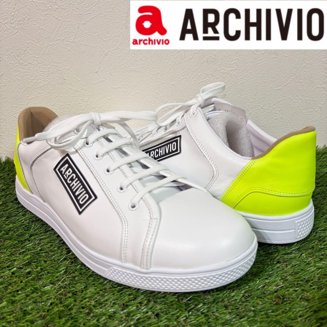 【ARCHIVIO】新品　スパイクレスゴルフシューズ　メンズ２８㎝ アルチビオ