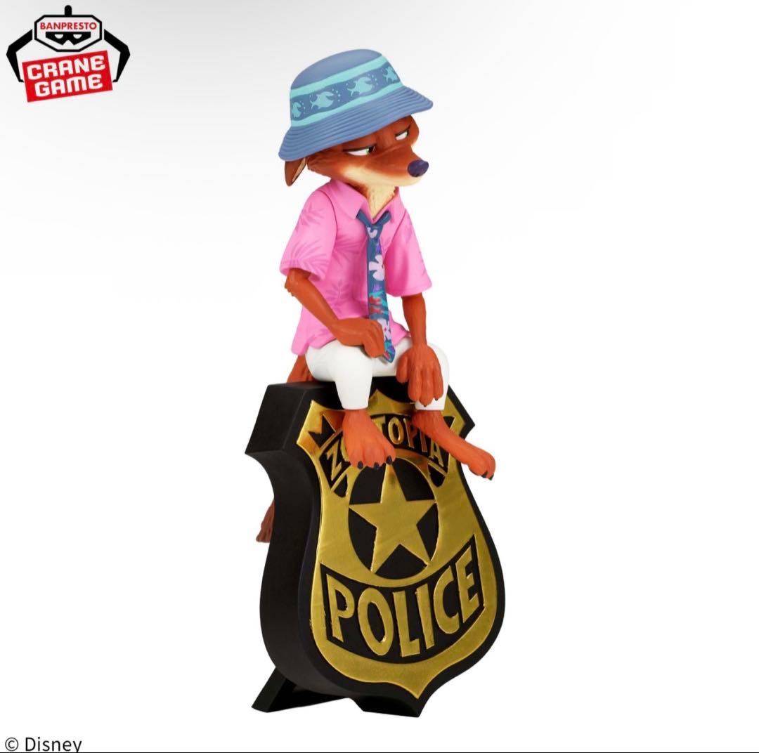 ディズニー ズートピア2 ニック・ワイルド フィギュア