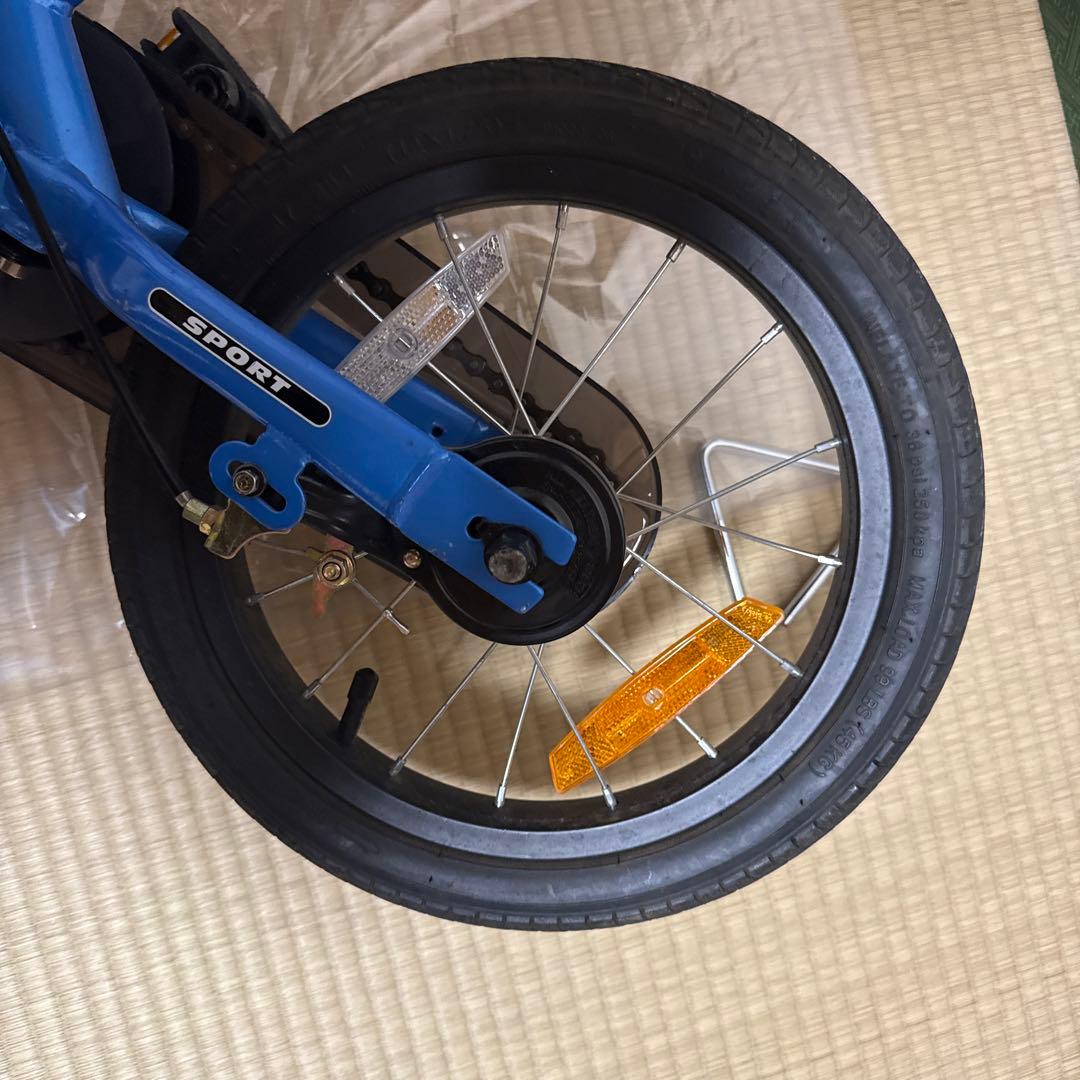 STRIDER バランスバイク 青　14X ペダルあり