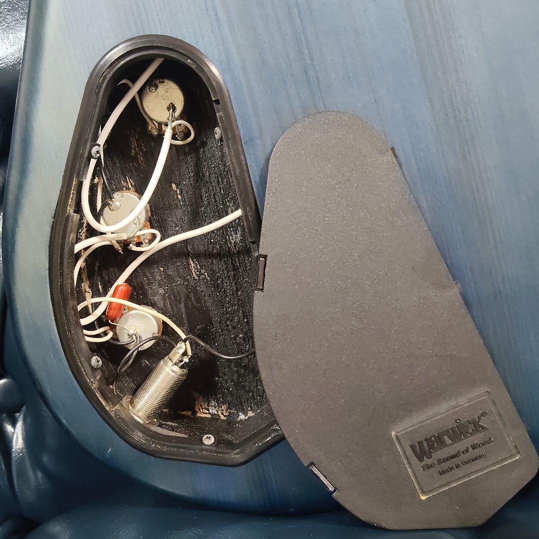 Warwick RockBass Streamer 4ST トランスルーセント青