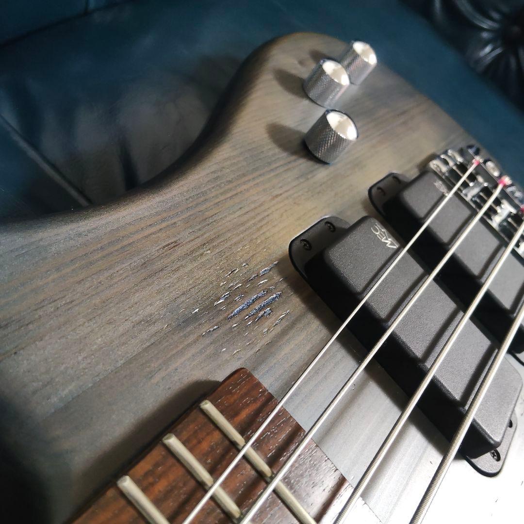 Warwick RockBass Streamer 4ST トランスルーセント青