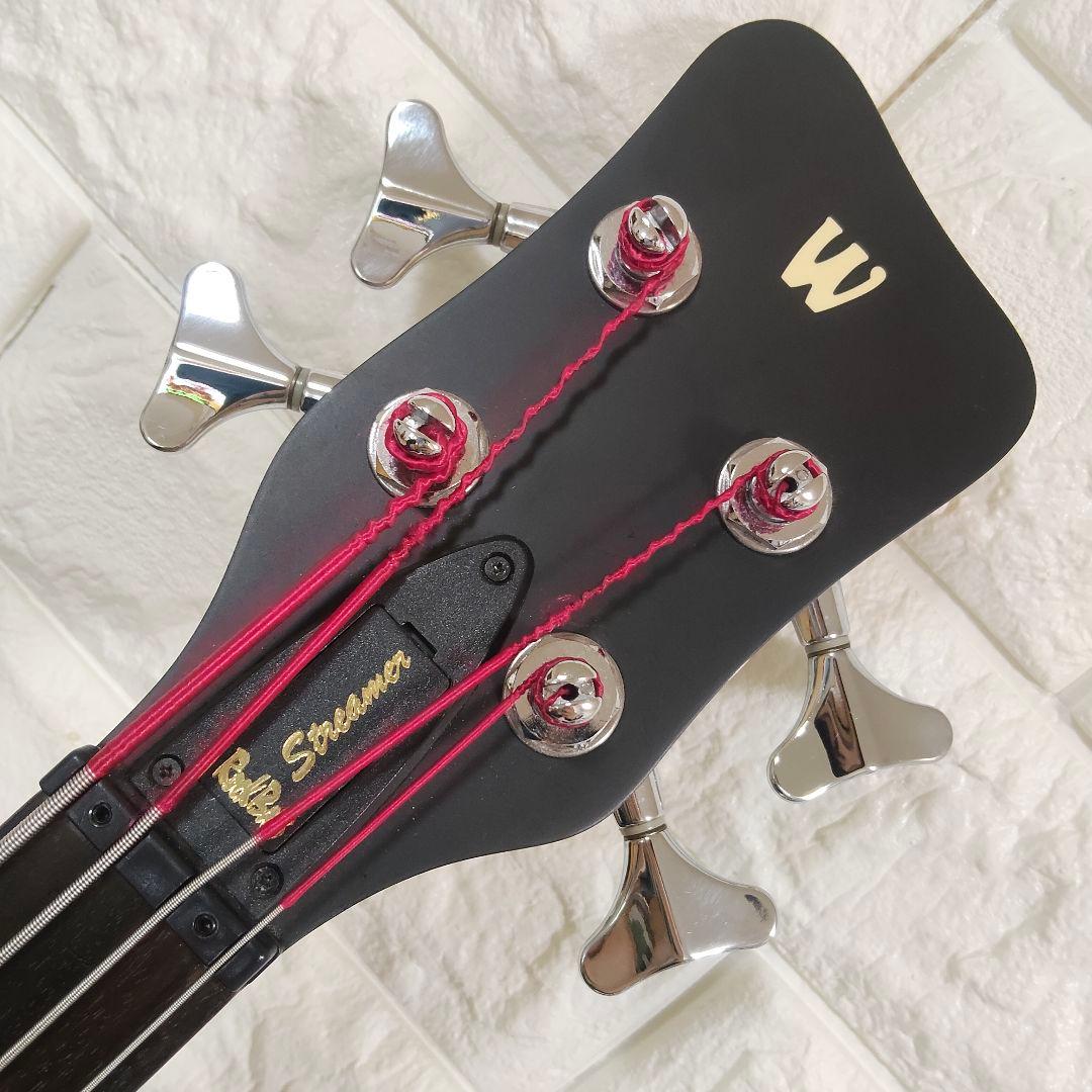 Warwick RockBass Streamer 4ST トランスルーセント青