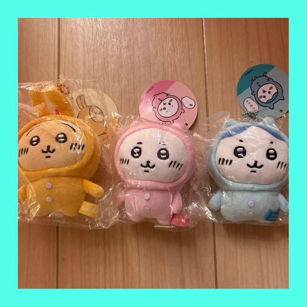 初期レア　パジャマパーティー　ちいかわ　ハチワレ　うさぎ