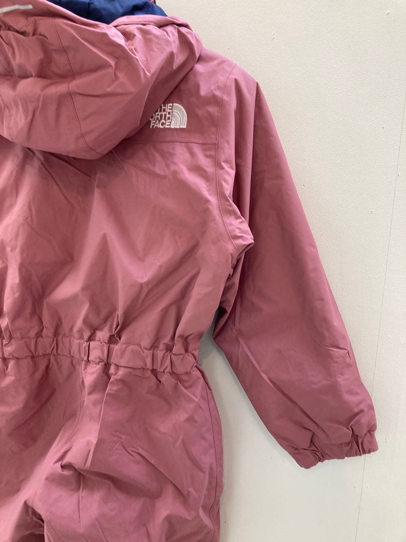 THE NORTH FACE 子ども用 スキーウェア ピンクスノーウェアつなぎ