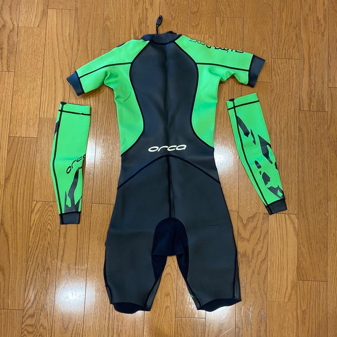 orca オルカ　ウェットスーツ　アームスリーブ　サイズMT スイムラン