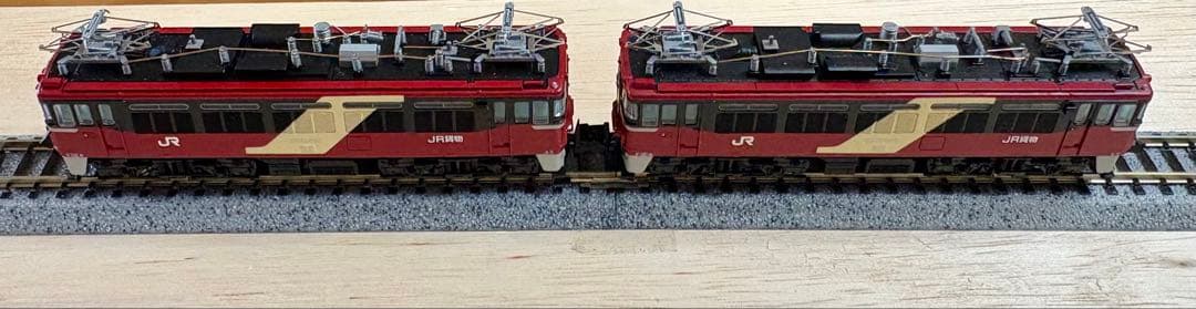 【稀少】マイクロエース8131/ED75-1004・1005貨物試験色重連セット