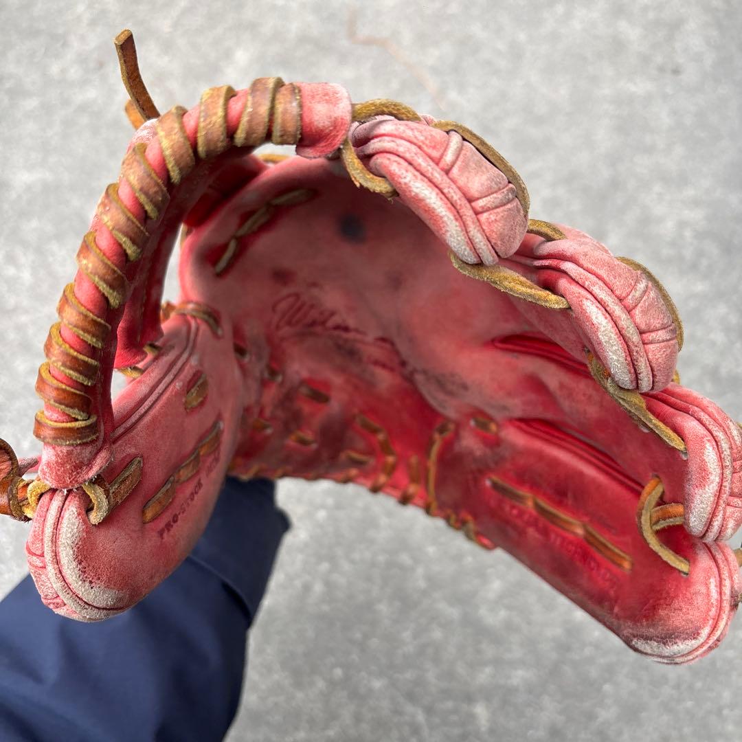 Wilson 硬式グローブ ピンク Since 2014 内野用　高校野球