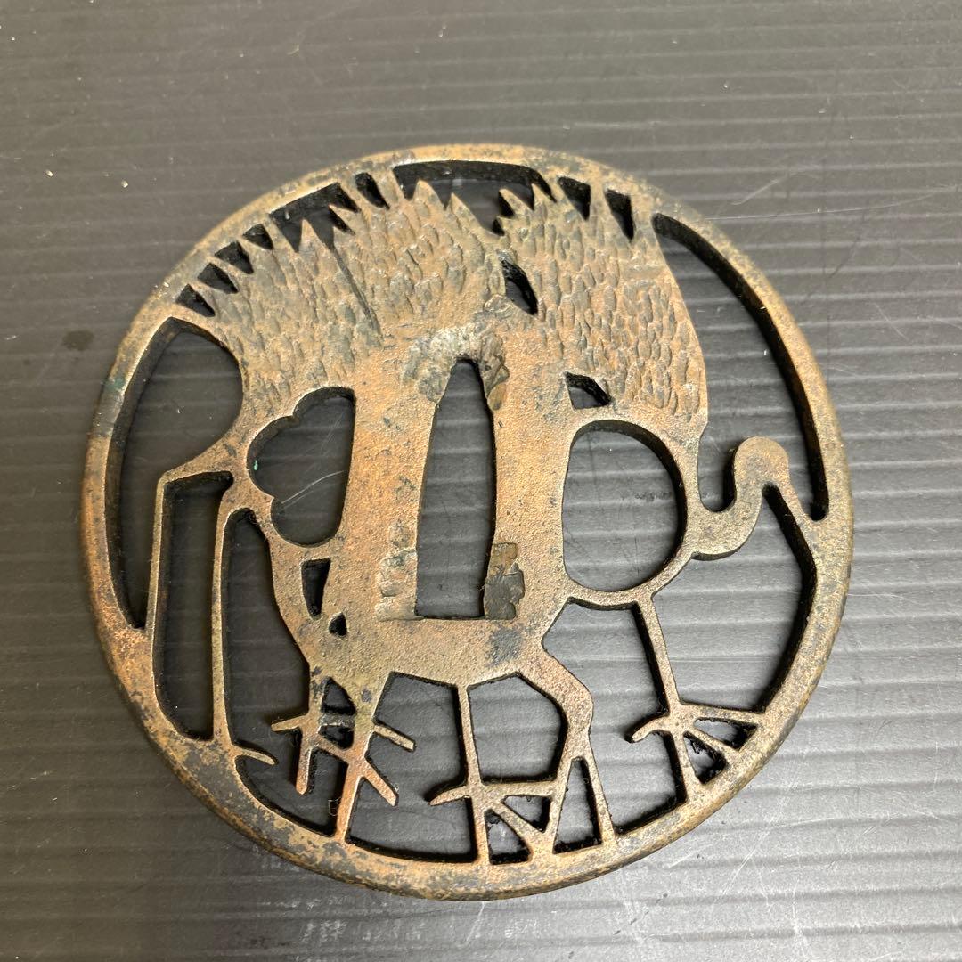 時代　刀鍔2点　90/128g 東さ7-1012③