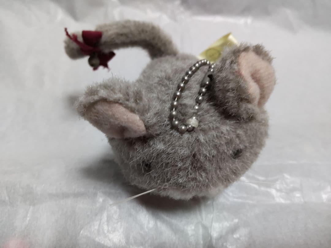 うめ吉 鈴付き ねずみ 着ぐるみ 2体セット ぬいぐるみ オリエンタルトーイ