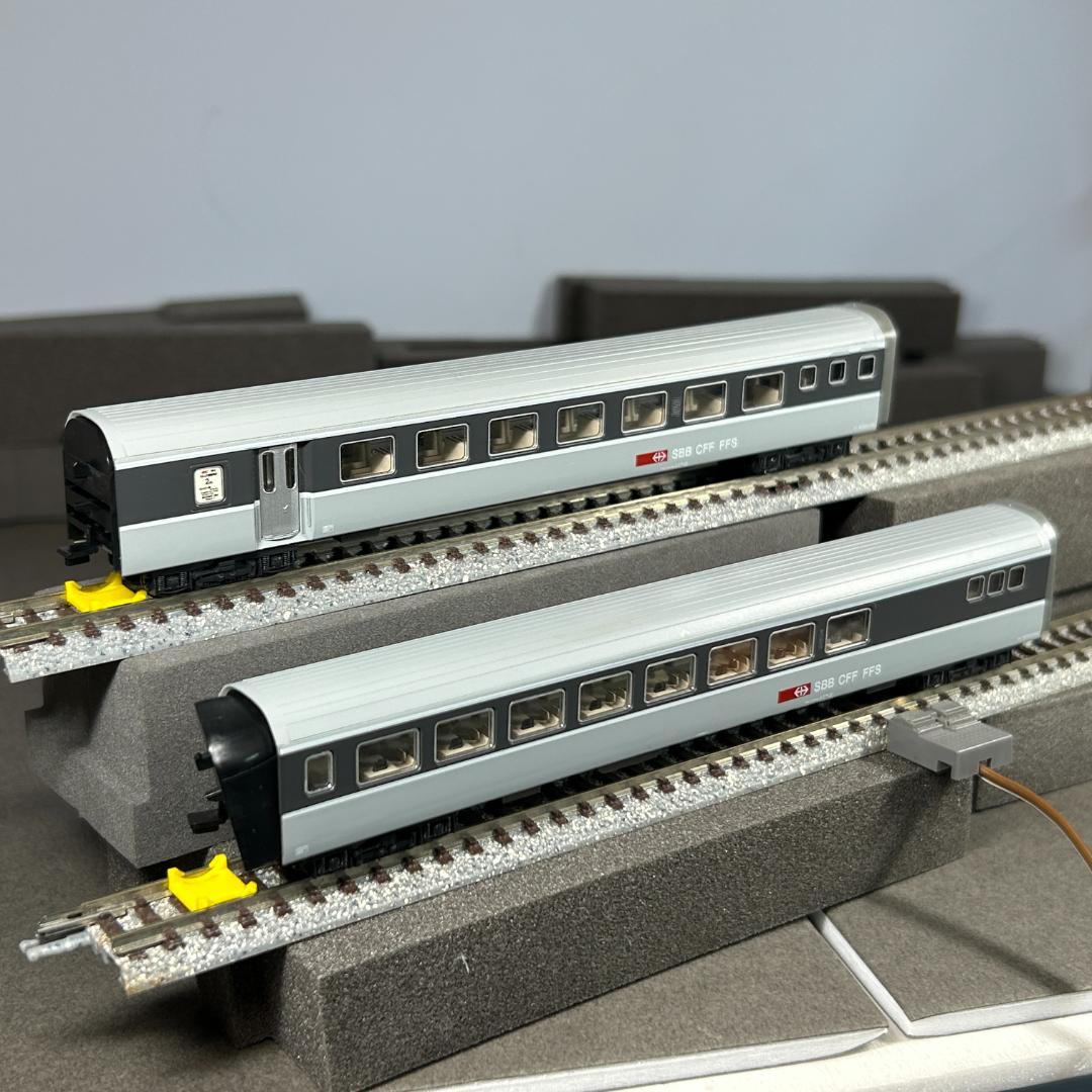 KATO SBB CFF FFS RABe ”ユーロシティ”6両セット 動作良好