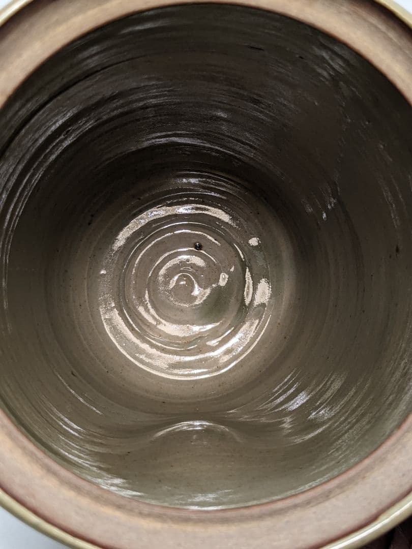 岡山県重要無形文化財 黒井千左 虫明焼 水指 用心箱 水差 抹茶道具 茶器 食器