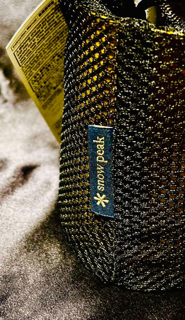 【入手困難品】スノーピーク油山福岡限定　チタンWウォールマグ 450 ゴールド