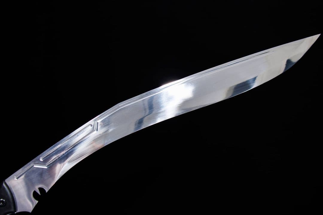 【津波カーブ】古兵器 武具 刀装具 日本刀　模造刀 居合刀 武士道 鑑賞用