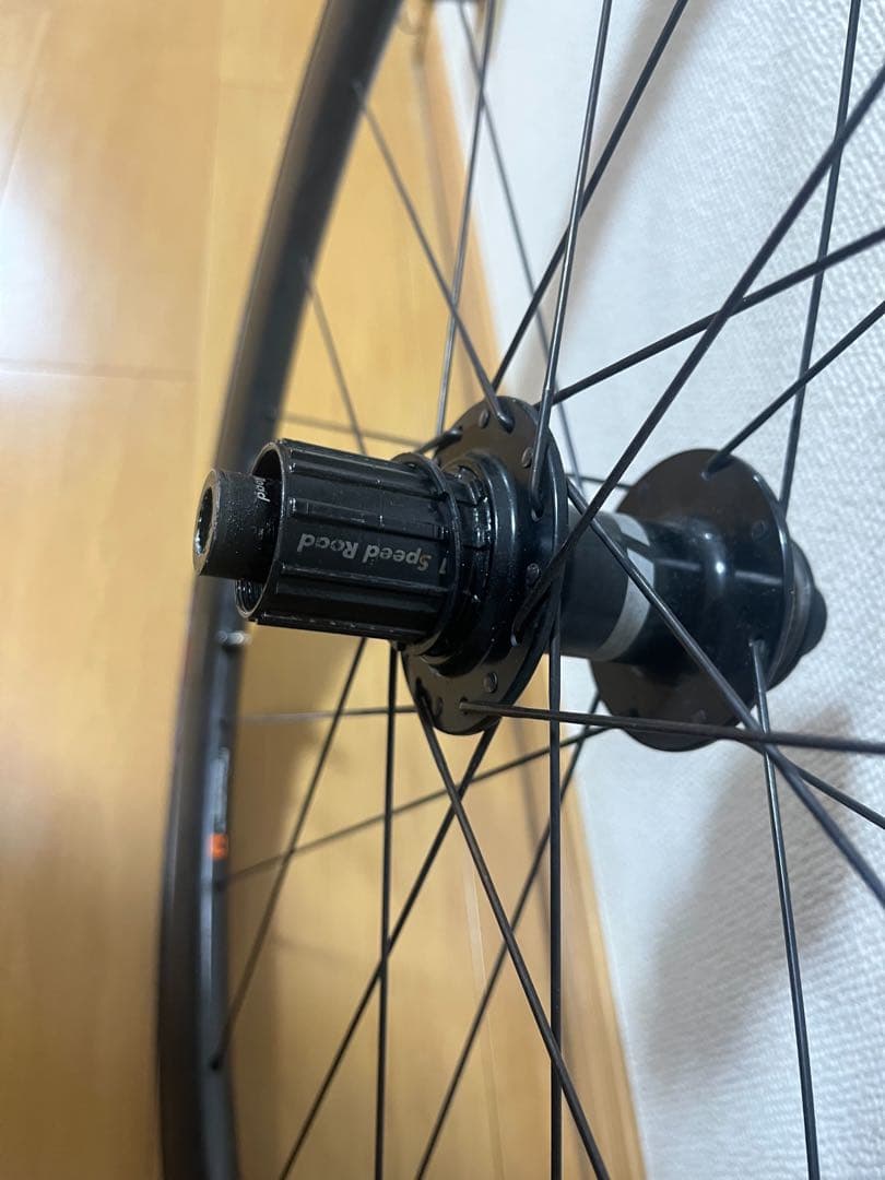 SLR2 ディスクブレーキ用完組ホイール ブラック