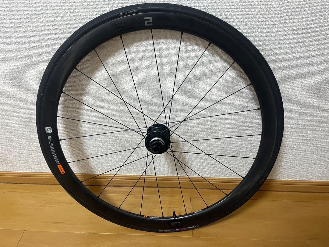 SLR2 ディスクブレーキ用完組ホイール ブラック