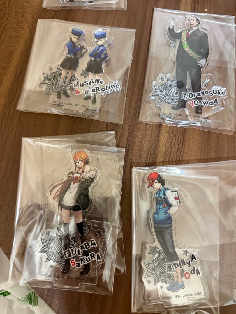 ペルソナ5✴︎一番くじ✴︎Ｆ賞アクリルスタンド 17セット