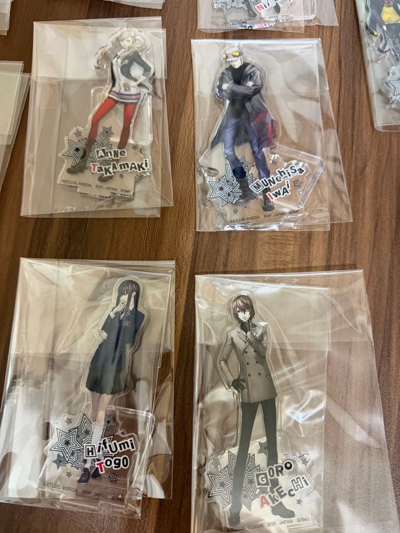 ペルソナ5✴︎一番くじ✴︎Ｆ賞アクリルスタンド 17セット