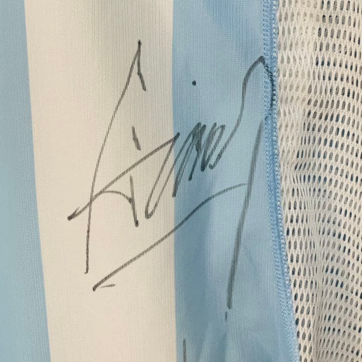 【レア】元アルゼンチン代表　サビオラ アイマール 直筆サイン入り支給ユニフォーム