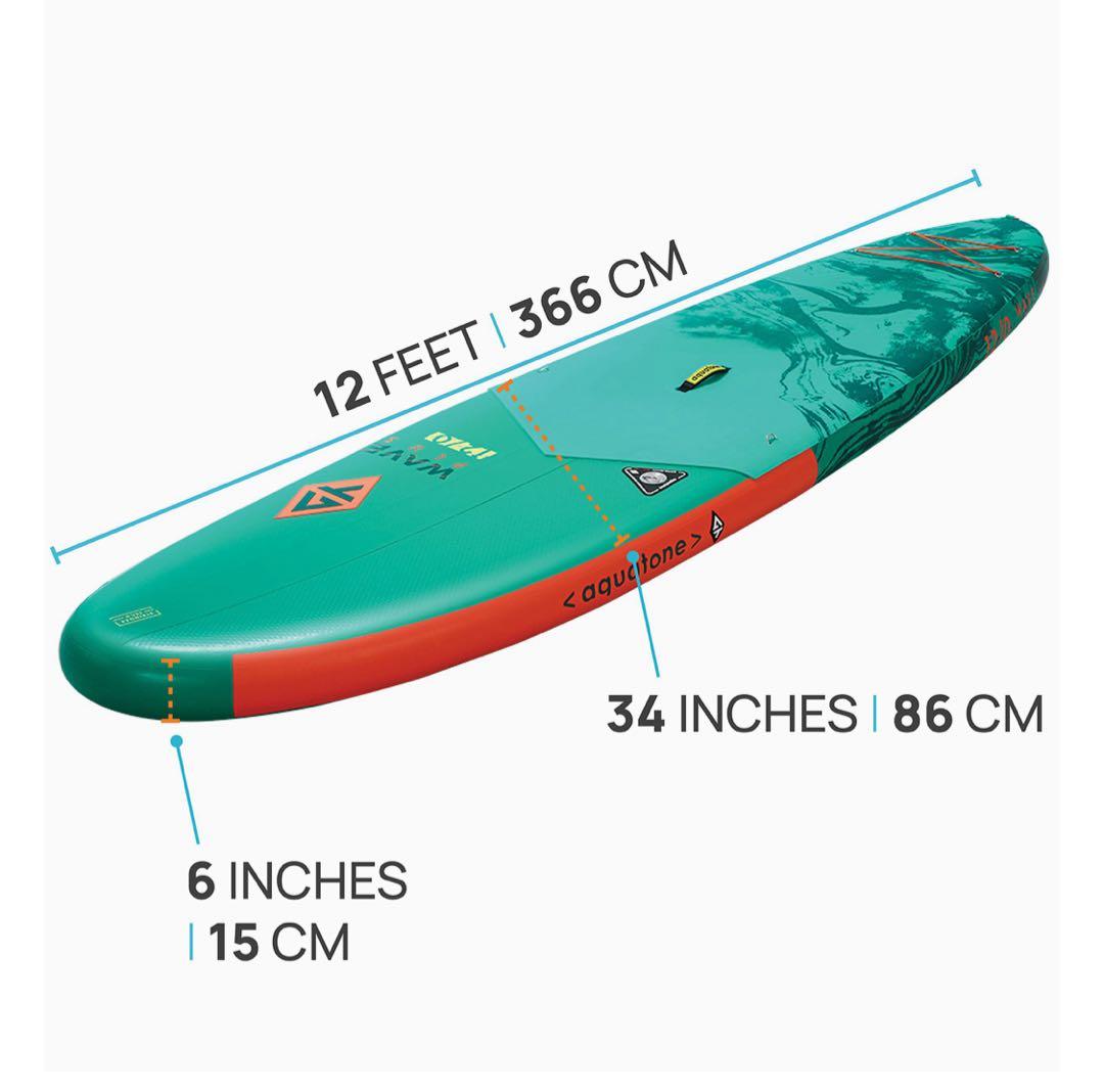 アクアトーン　インフレータブルSUP WAVE PLUS TS-202