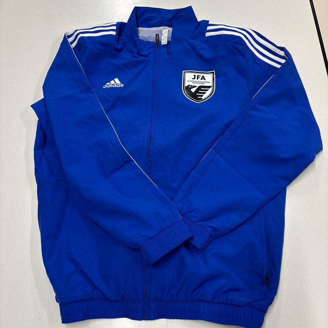 adidas JFA ウィンドブレーカー 青2XO