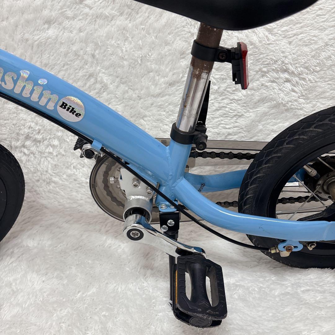 状態良好　Henshin Bike へんしんバイク 12インチ 水色　付属品多数