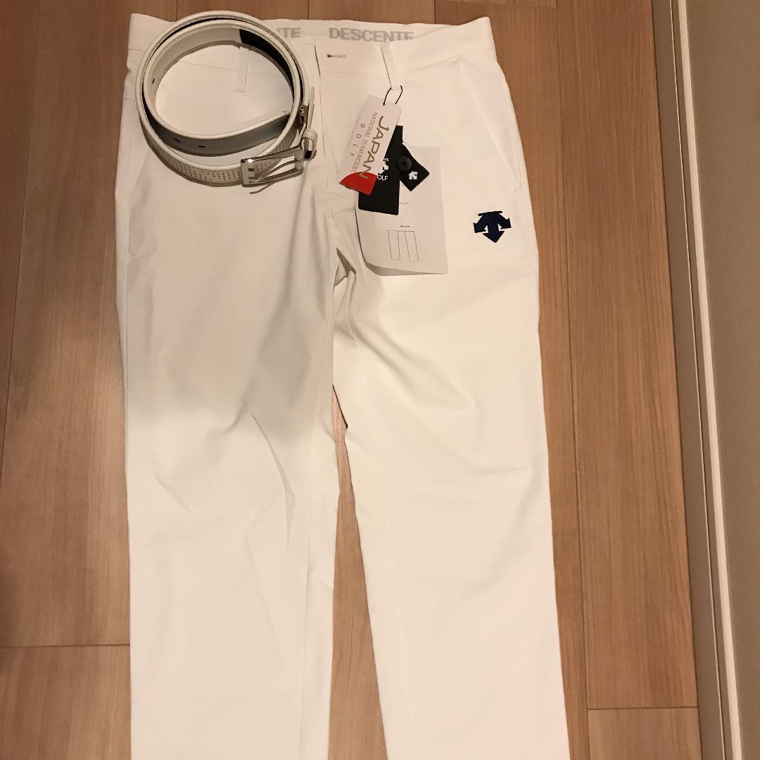 早い者勝ち　松山英樹東京オリンピックモデル　デサントゴルフパンツ、ベルトセット