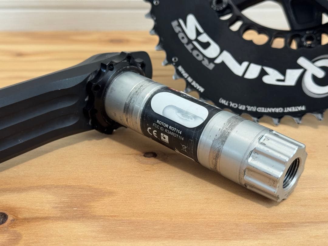 ROTOR INPOWER 3D+ 5アーム パワーメーター クランク175mm