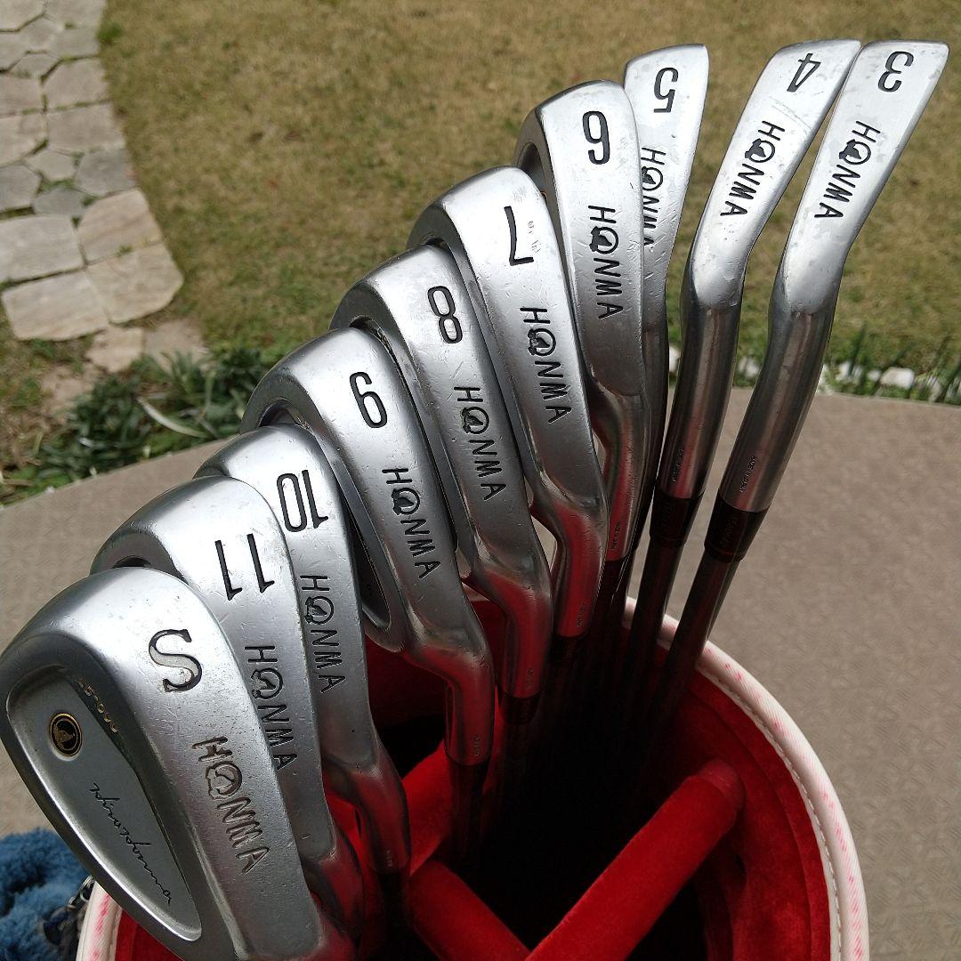 【本間ゴルフ】メンズ　アイアン　LB-606　CAVITY BACK 10本