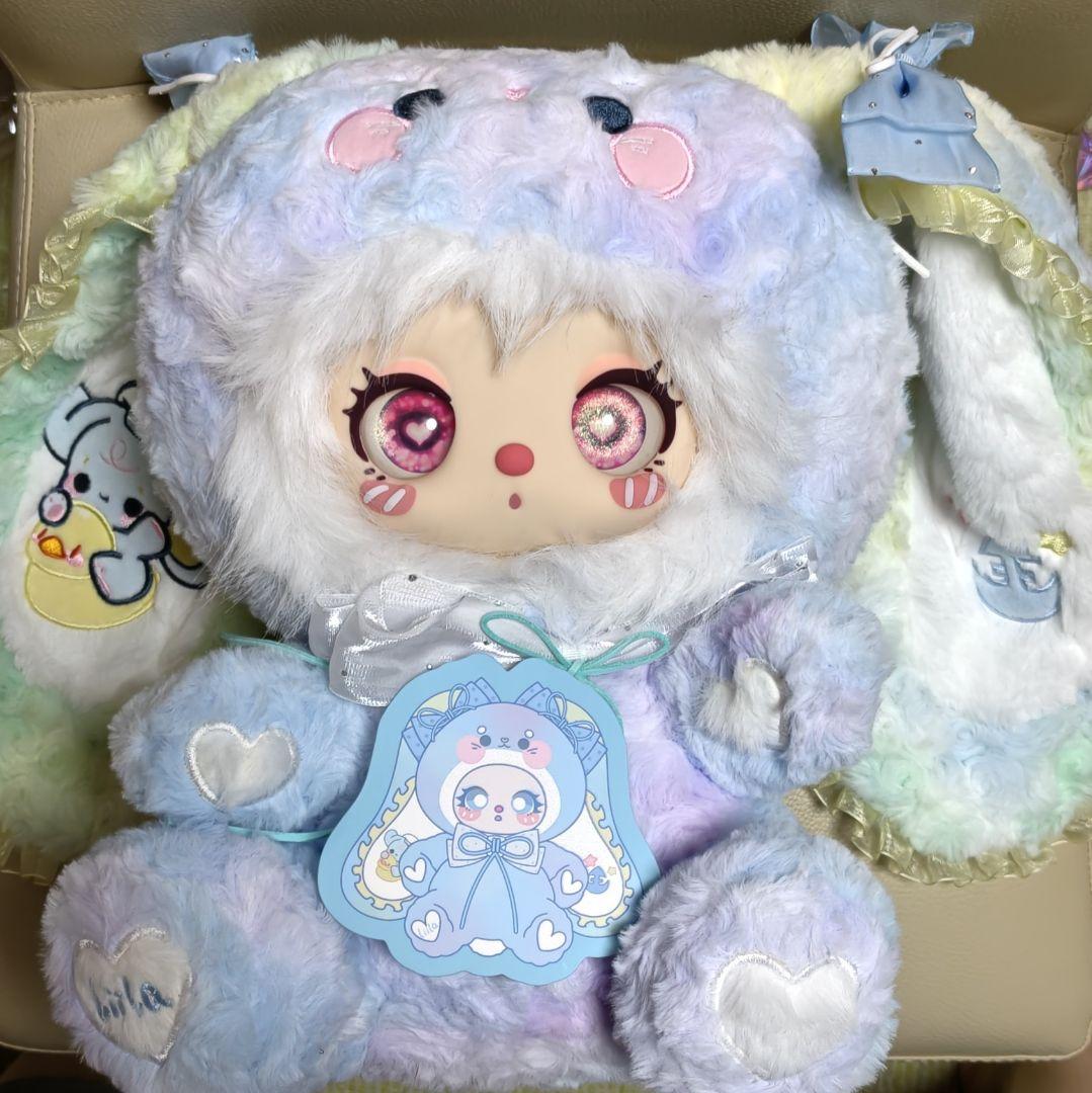 Liila 600% V3 3代目 水色 マリン ハート目