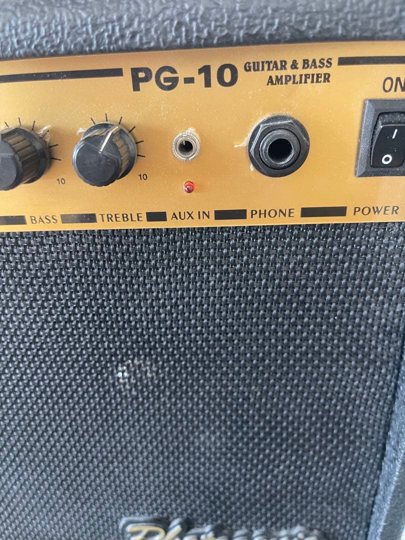 エレキギター&ピック&スタンド&アンプつき