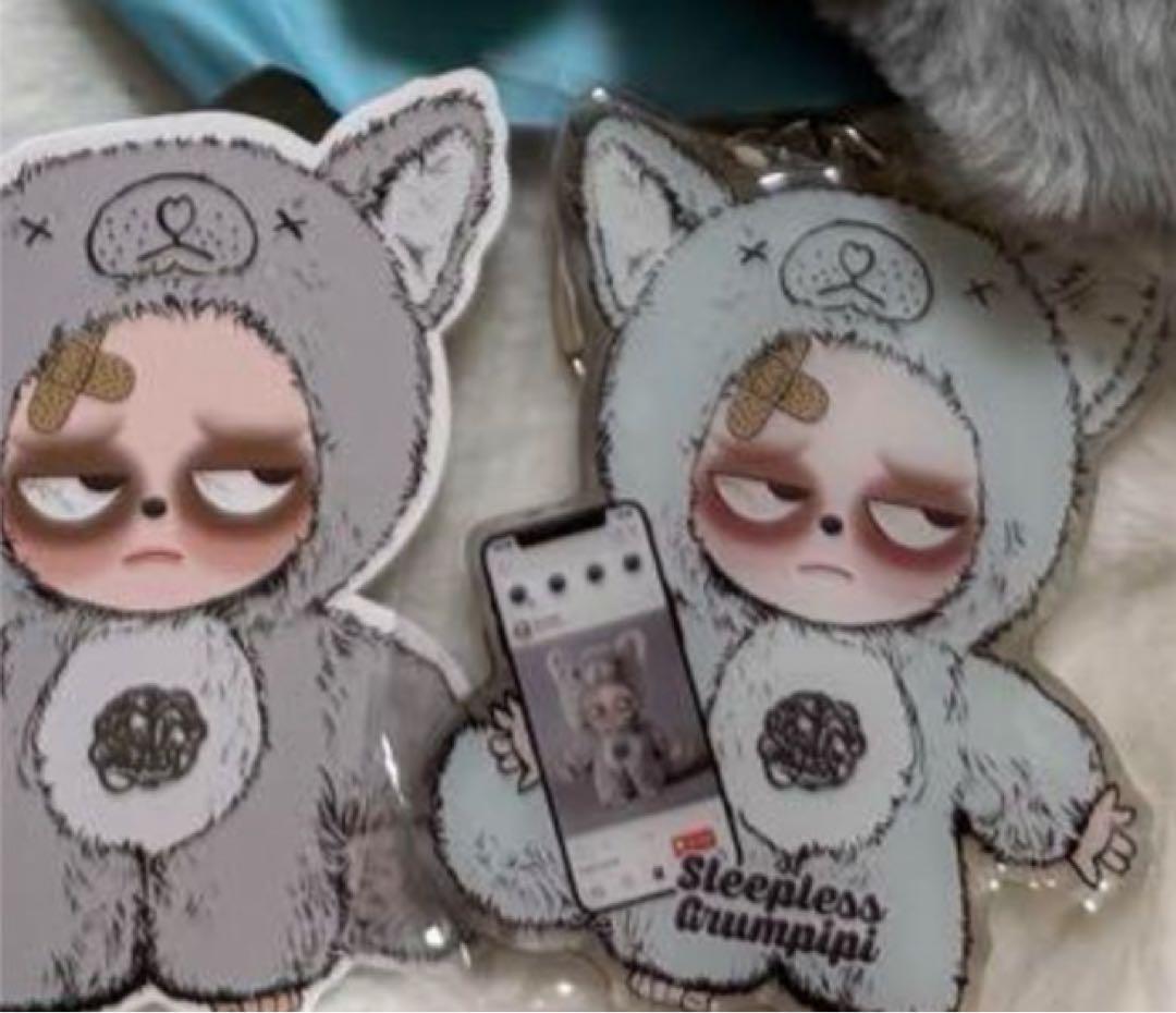 三京 2体セットSleepless Grumpipi グレー・緑