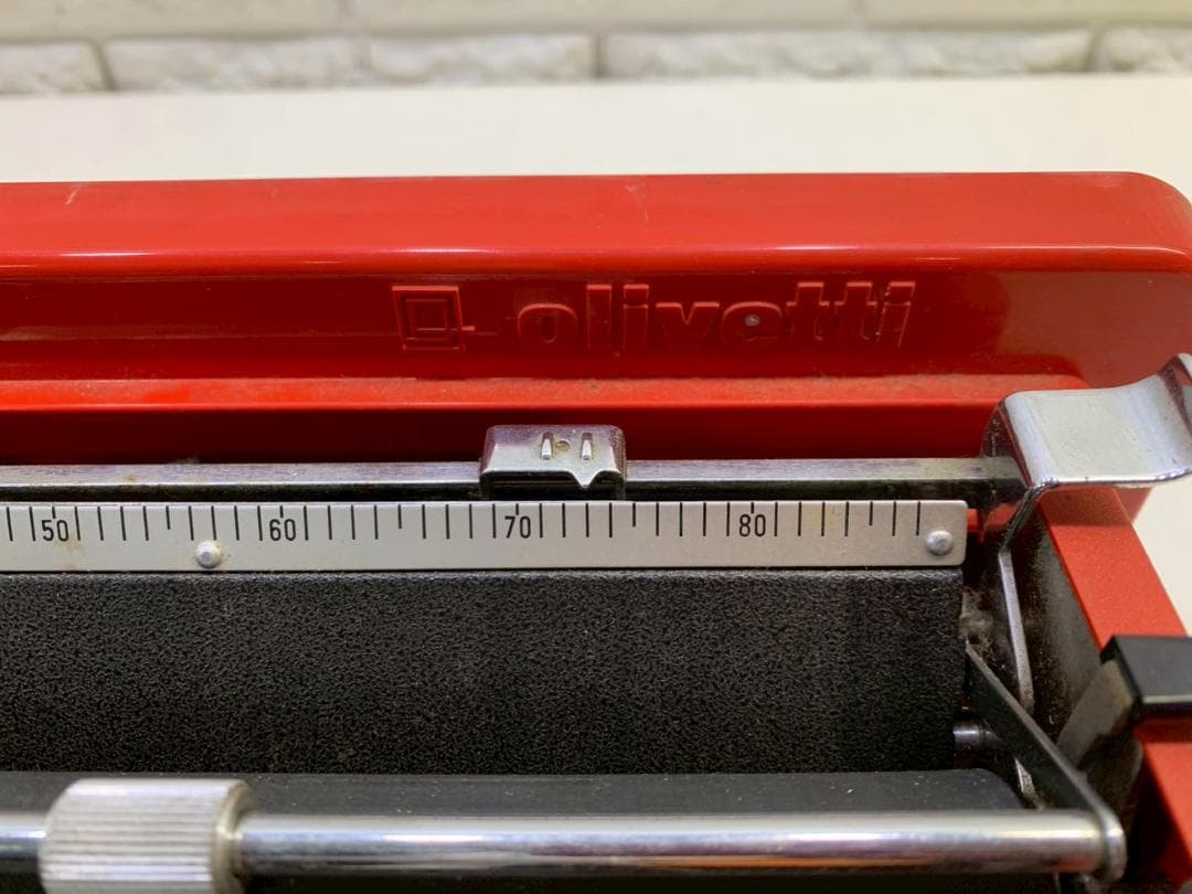 272Z 限定品ビンテージ Olivetti Valentine 赤いバケツ