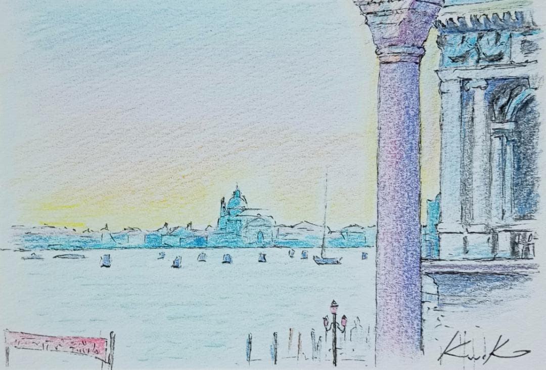 GV107★原画を飾る！！★師：平山郁夫★東京芸大卒★有名百貨店人気作家