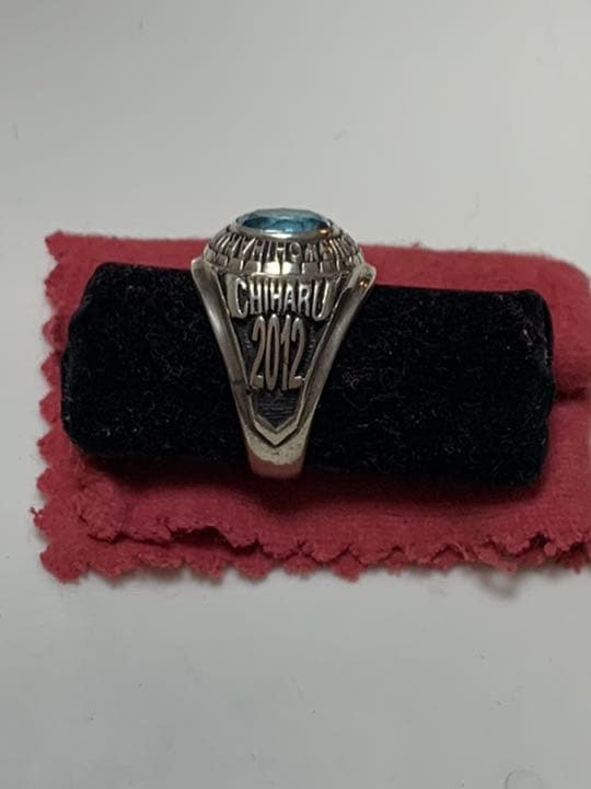 松山千春 デビュー35周年記念 カレッジリング