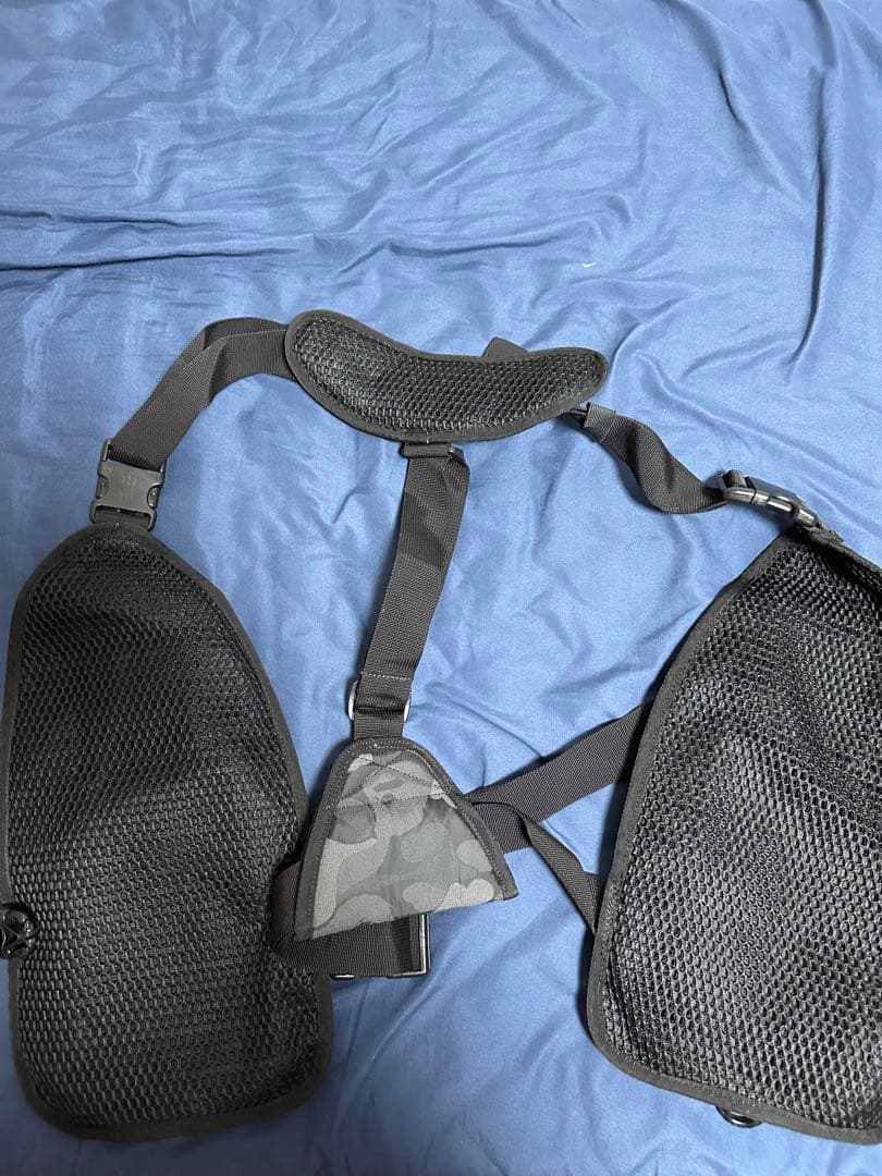 BAPE カモフラージュ スリングフィッシングベスト