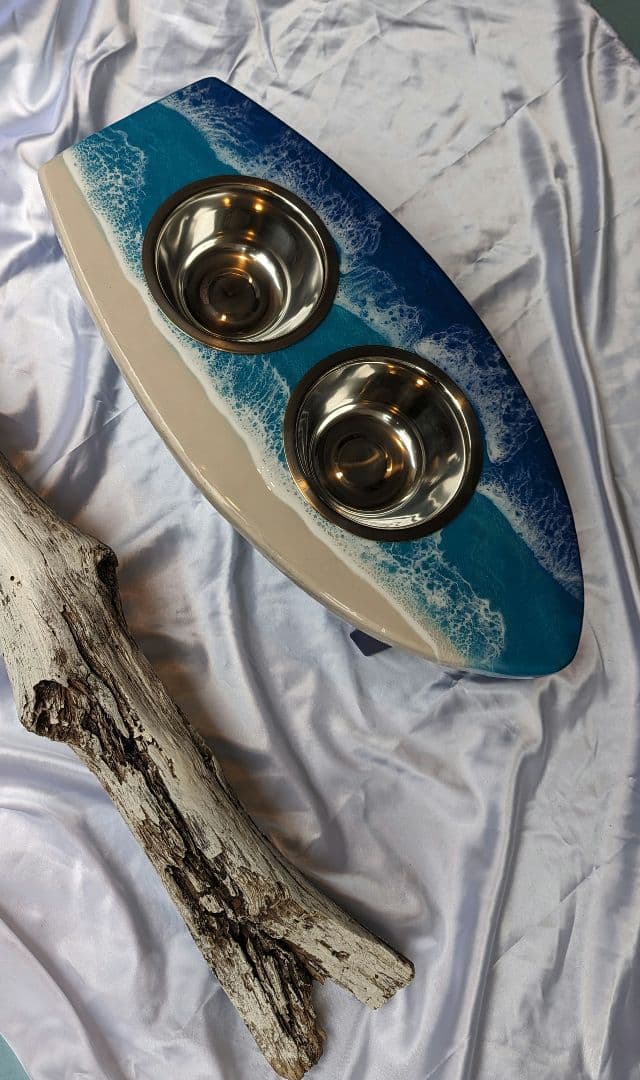 サーフィン・ボディボード Pet food stand   Ocean art