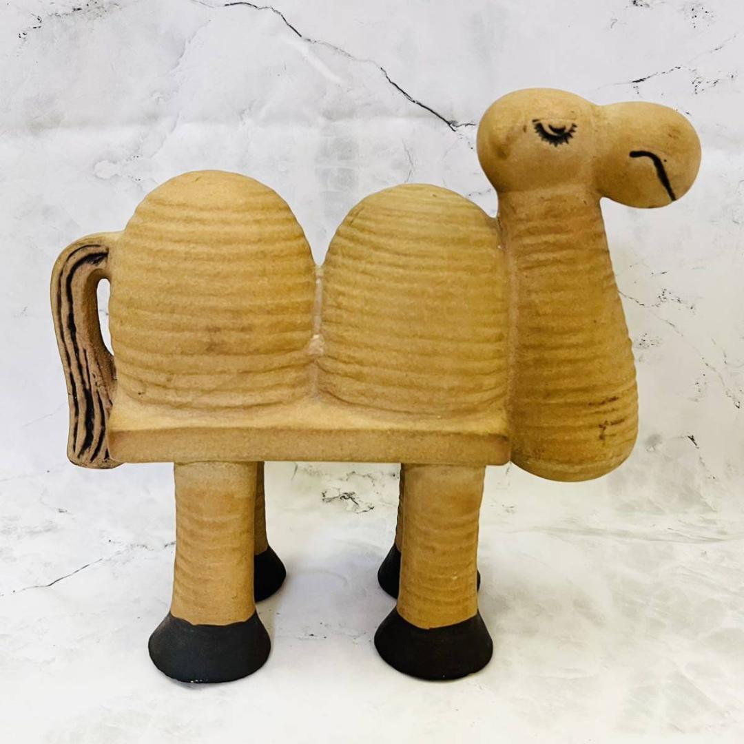 ★シール付き★【リサラーソン/JURA/ラクダ】北欧/ビンテージ/大きな動物園