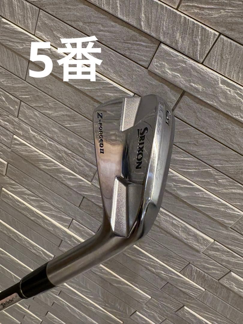 スリクソン Z-FORGED Ⅱ TRAVIL IRON 105 5番-PW