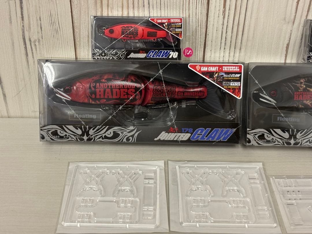 ガンクラフト　ジョイクロ 178 アナザーゴッドハーデス漆黒　真紅ジョイクロ70