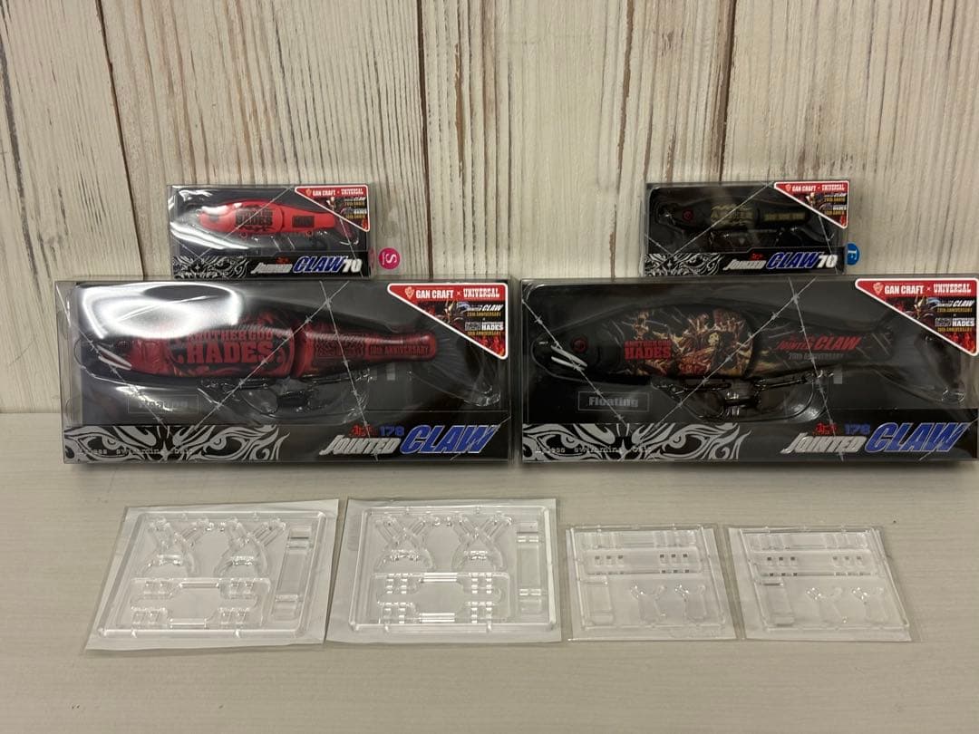 ガンクラフト　ジョイクロ 178 アナザーゴッドハーデス漆黒　真紅ジョイクロ70