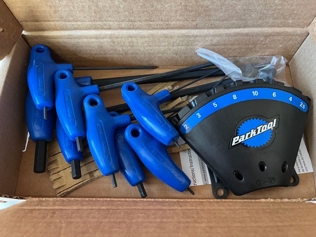 ★美品　ParkTool（パークツール） ヘックスレンチセット 8本セット