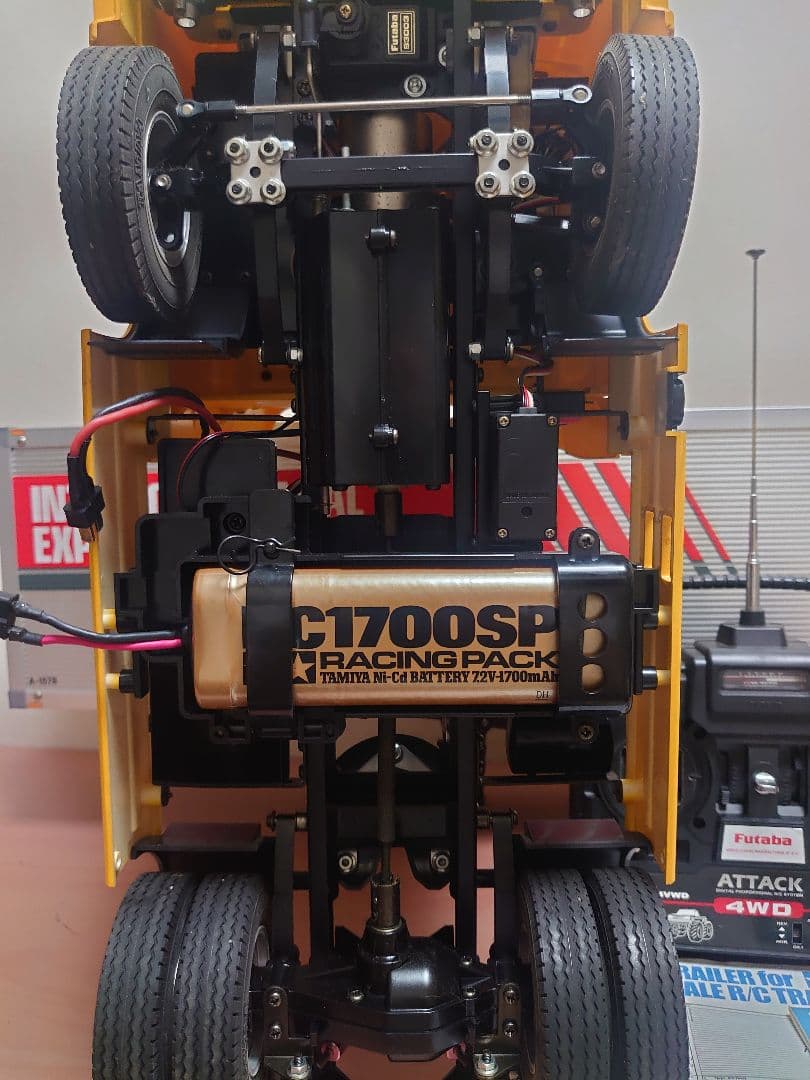 へッドのみタミヤ 1/14 ボルボFH12 ☆ジャンク扱い☆