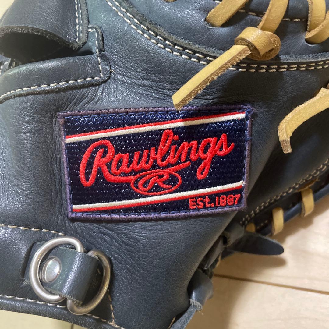 Rawlings 少年軟式用キャッチャーミット　ネイビー
